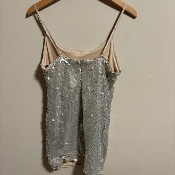 NWT Forever 21 Contemporary Sequin Tube Bodycon Mini Dress- Size Medium - Picture 3 of 7
